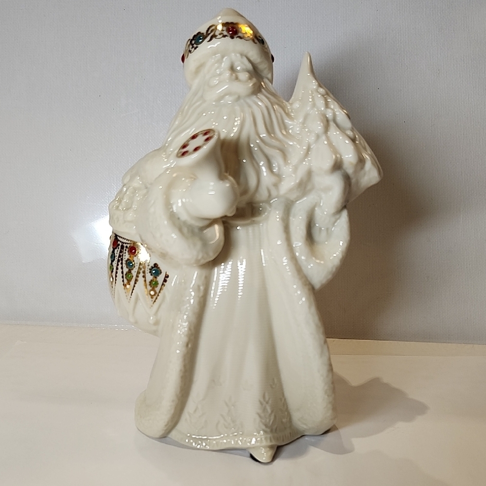 Lenox China Jewels Collection Santa Figurine